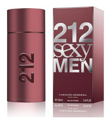 Perfume 212 Sexy Men Para Hombre De Carolina Herrera 100 Ml