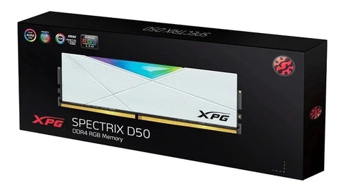 Memoria Ram Ddr4 Adata Xpg Spectrix D50 Rgb 3200mhz 8gb