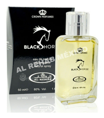 Black Horse Spray 50 Ml Perfume Árabe Al Rehab
