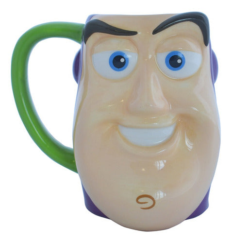 Tazas 3d Disney Pixar Mike Monsters Buzz Toy Story Ceramica