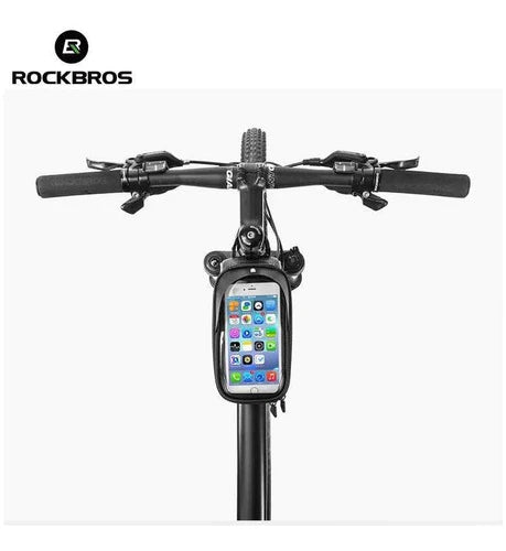 Bolsa Porta Celular Impermeable Para Bicicleta Rockbros