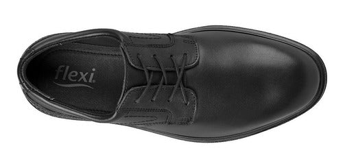Zapatos De Vestir Para Caballero Flexi 91407 Negro