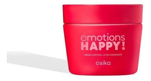 Ésika Crema Corporal Ultra Hidratante Émotions Happy!, 200g.