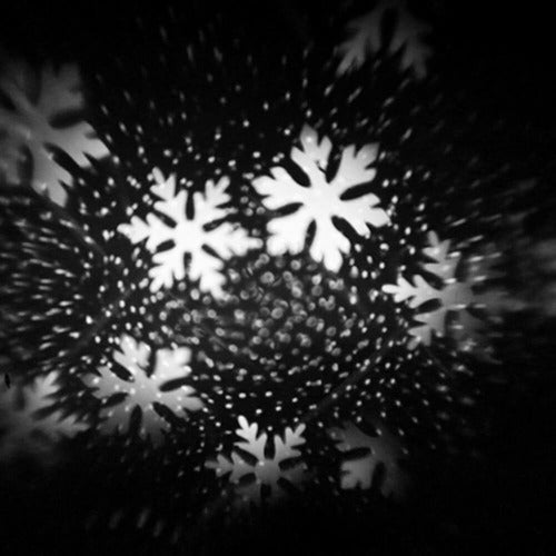 Estrella Arbol Navidad Punta Lampara Proyector Nevado Led
