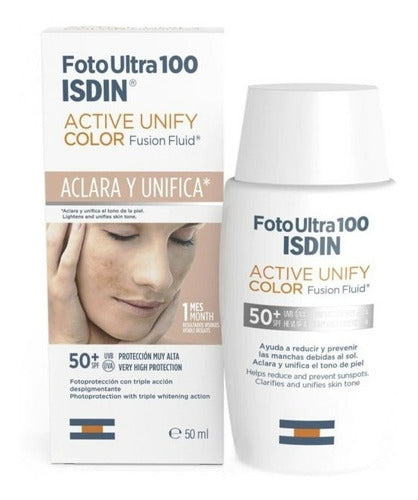 Fotoprotector Ultra Active Unify Color Fluido Fps50 X 50 ml