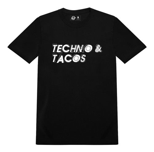 Playera Techno & Tacos