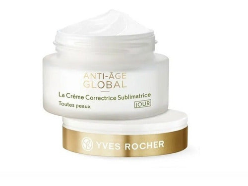 Crema Facial Regeneradora Anti Age Global Yves Rocher