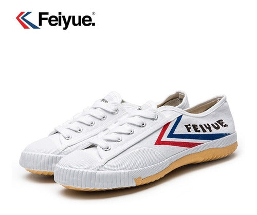 Feiyue Original Zapatillas Kungfu Zapatos 501 Blanco