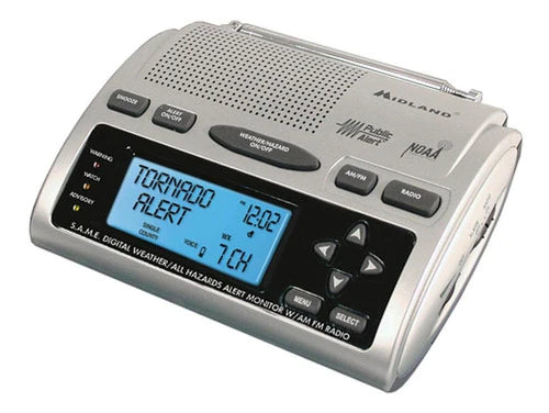 Midland Wr300 Radio Sistema Alerta Sismica Meteorologica 300