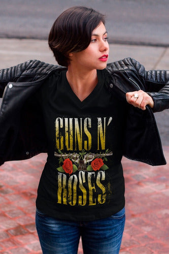 Blusa Guns N Roses Logo Big Gun Original Toxic