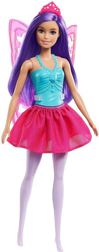 Barbie Dreamtopia Corona Rosa Alas Desmontables
