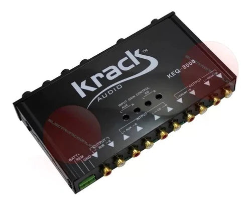 Ecualizador Con Epicentro 5 Bandas Krack Audio Bass Driver