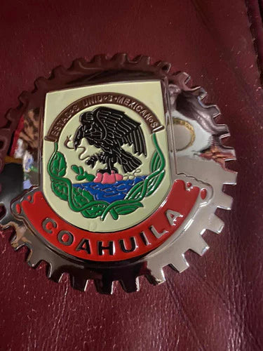 Emblema De Parrilla De Mexico Coahuila