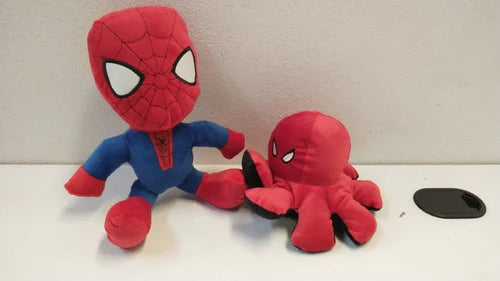 Muñeco Spiderman Y  Pulpo Reversible De Spiderman & Venon
