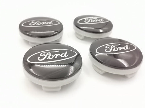 4 Tapas Centro De Rin Ford Fiesta Focus Escape Figo 54mm N