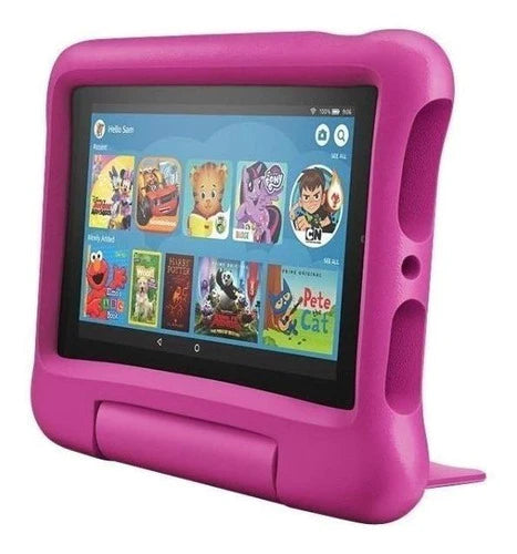 Tablet  Con Funda Amazon Kids Edition Fire Hd 8 2020 8  32gb Pink 2gb De Memoria Ram