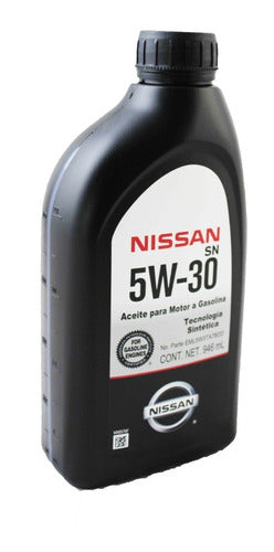 Aceite Sintetico Nissan 5w30 5pzs