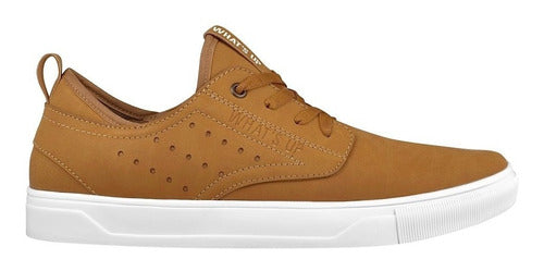 Tenis Casuales Para Caballero What´s Up 182000 Camel