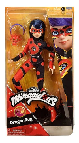 Muñeca Miraculous Dragonbug Ladybug Dragon Bandai