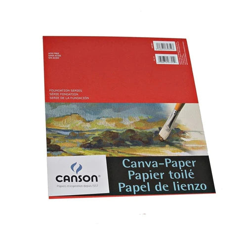 Block Canson Papel Lienzo Paper Canvas Foundation Oleo 30x40