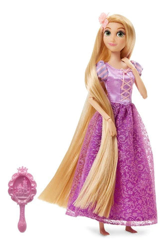 Disney Store Muñeca Rapunzel Clasica Con Peine 2021