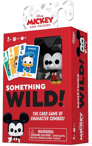 Funko Wild! Disney Mickey Mouse Juego Cartas Con Minifigura