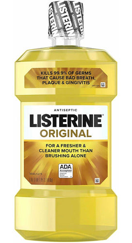 Listerine Original Enjuague Bucal Antiseptic 1.5 Litros