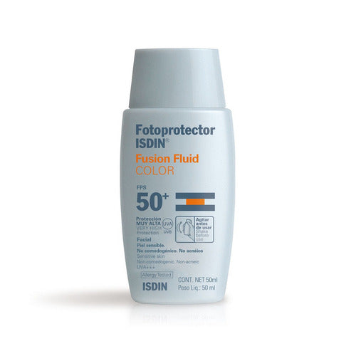 Fotoprotector Isdin Color Fusion Fluid Fluido Fps50 X 50 ml