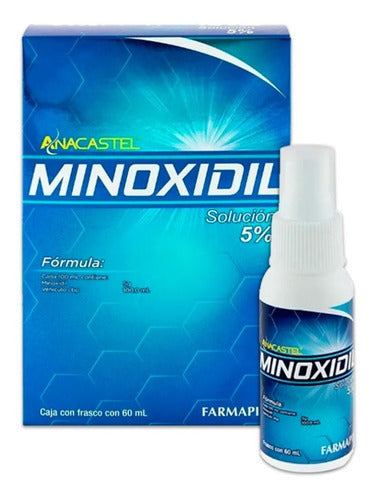 6 Piezas De Minoxidil 5% Para 6 Meses Envío Gratis Anacastel