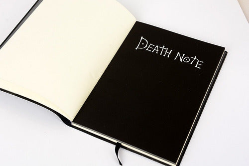 Notas De La Muerte,cuaderno De Aviso De Muerte Con Collar