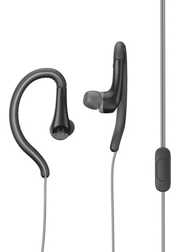 Audifonos 3.5 C/microfono Earbuds Sport Negro A Movil