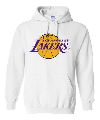 Sudadera Hoodie Gorro  Basketball Nba Los Angeles Lakers