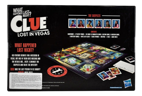 Clue Lost In Vegas Juegos De Mesa Hasbro