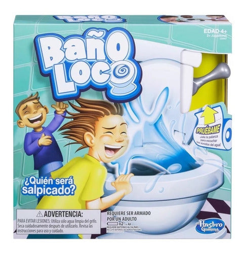 Baño Loco Juego De Mesa  Hasbro