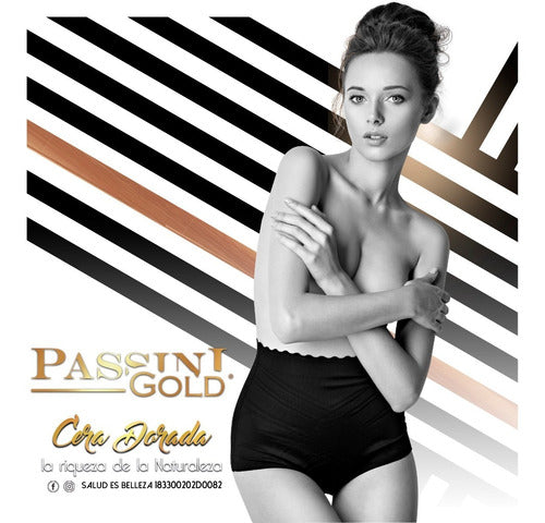 Set De Depilación Profesional Passini Gold Piel Sensible