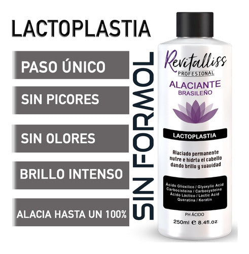 Lactoplastia Alaciado Permanente Sin Formol 500ml
