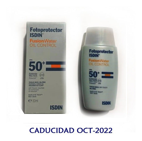 Fotoprotector Isdin Fusion Water Oil Control Fps50 Pack 3