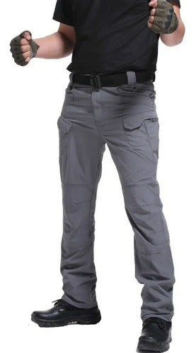 Pantalón Táctico Militar Policía Impermeable Ix7, Ix9