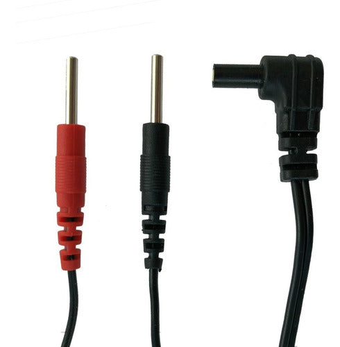 4 Pzas Cable Para Electroestimulador Tens Ems Cola De Ratón