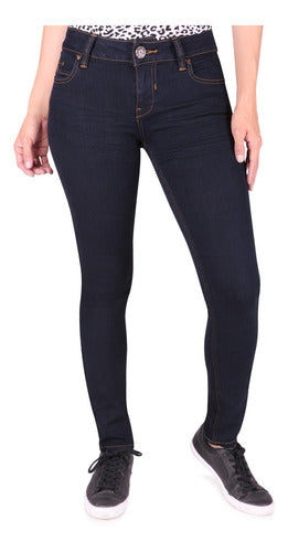Jeans Mujer Skinny Silver Plate Colección  D7700