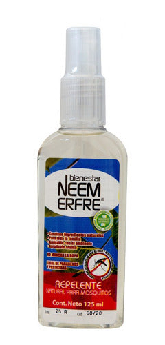 Paq-3 Repelente Natural Mosquitos De Neem- Bienestar Neem