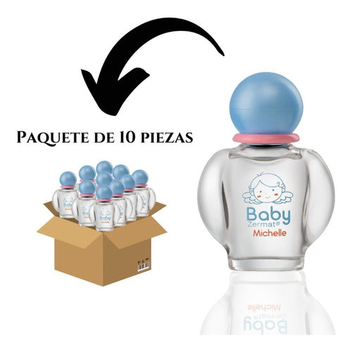 Promoción Paquete 10 Perfumes Baby Michelle 60ml Zermat