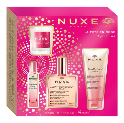 Nuxe - Kit Skincare Navideño Felizmente Rosa