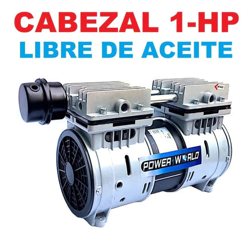 Cabezal Libre D Aceite 1hp Motor Para Compresor Aire Dental