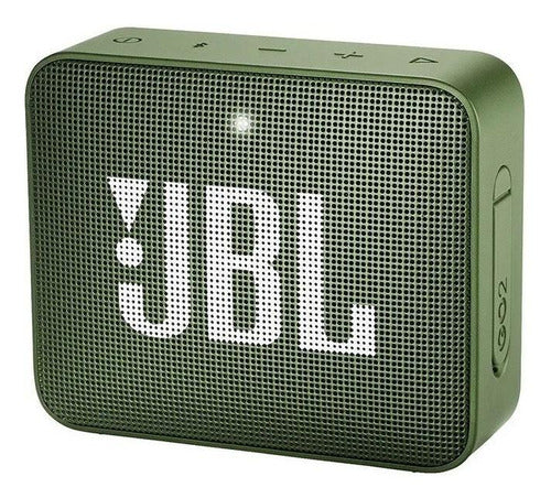 Bocina Jbl Go 2 Portátil Con Bluetooth Moss Green 110v/220v