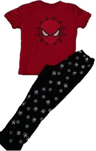 Pijama De Spiderman, Modelo Dama O Caballero