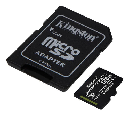 Kingston Memoria Micro Sd 128gb A1 100mb/s Mayoreo Nueva