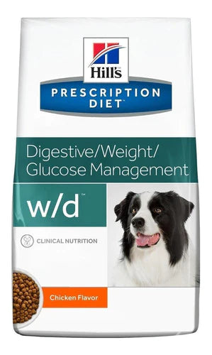 Alimento Hill's Prescription Diet Digestive/weight/glucose Management W/d Para Perro Adulto Sabor Pollo En Bolsa De 12.5kg