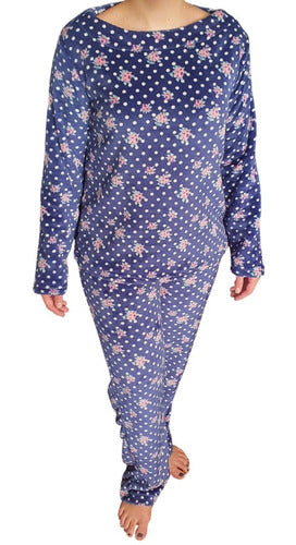 Pijama De Mujer Nite Nite 711 Flannel Sudadera Y Pantalón