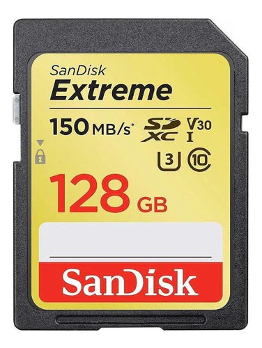 Tarjeta De Memoria Sandisk Sdsdxv5-128g-gncin  Extreme 128gb
